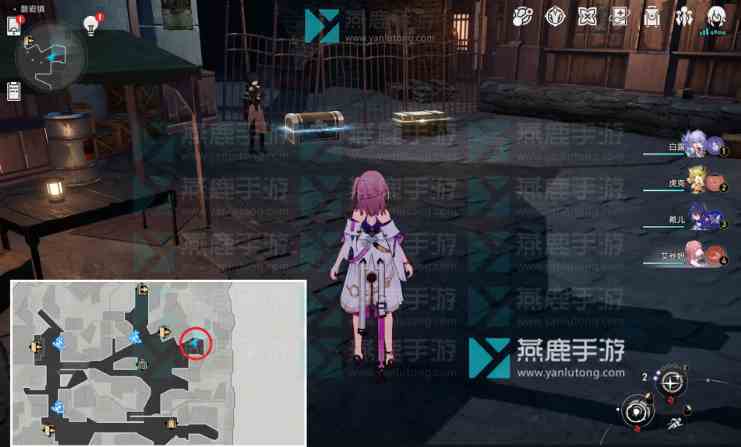 与神秘女人对话