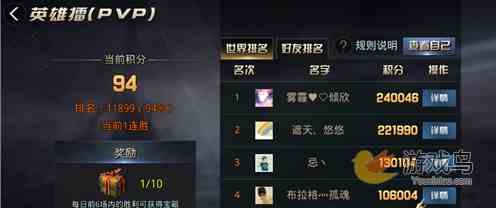 九龙战英雄擂 藏锋英雄擂战胜技巧攻略分享[图]图片1
