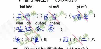 汉字找茬王班级小考攻略