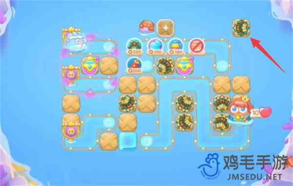 《保卫萝卜4》海的闺女第28关通关攻略