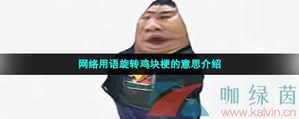 网络用语旋转鸡块梗的意思介绍