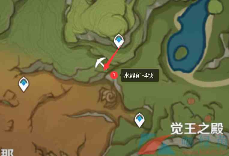 《原神》3.1水晶矿分布位置一览
