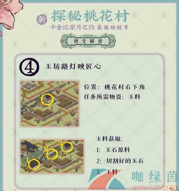 《江南百景图》探秘桃花村最后的故事通关攻略