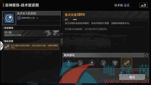 《无尽的拉格朗日》谷神星级战术驱逐舰加点推荐