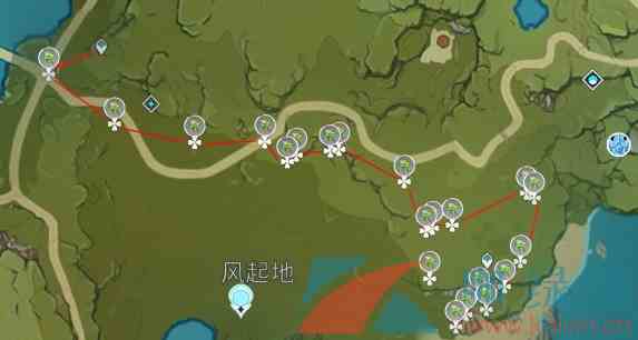 《原神》2.6百货奇货薄荷采集位置一览