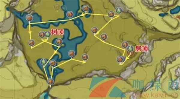 《原神》觅取月辉磐岩之路100%全收集攻略