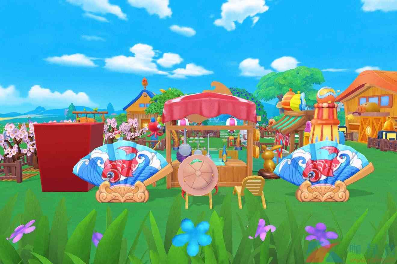 《摩尔庄园手游》夏日风装修大盘点