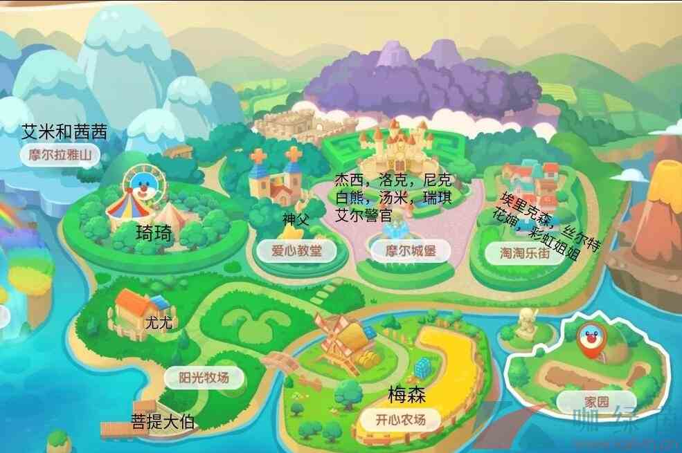 《摩尔庄园手游》NPC杰西位置