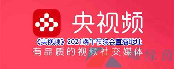 《央视频》2021端午节晚会直播地址介绍