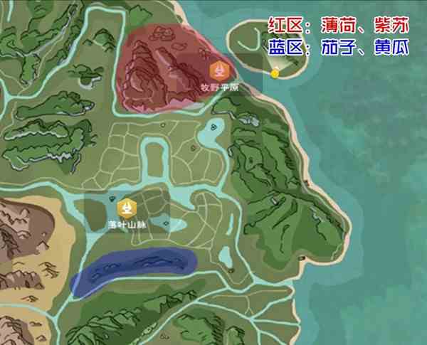 《创造与魔法》黄瓜炒蛋食材位置