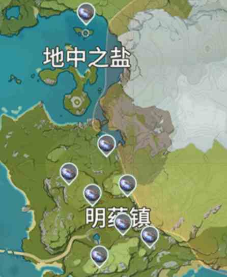 《原神》夜泊石图鉴