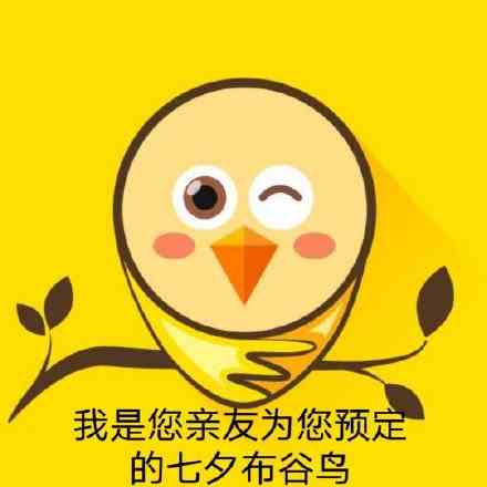 《微博》七夕布谷鸟不孤高清原图表情包分享