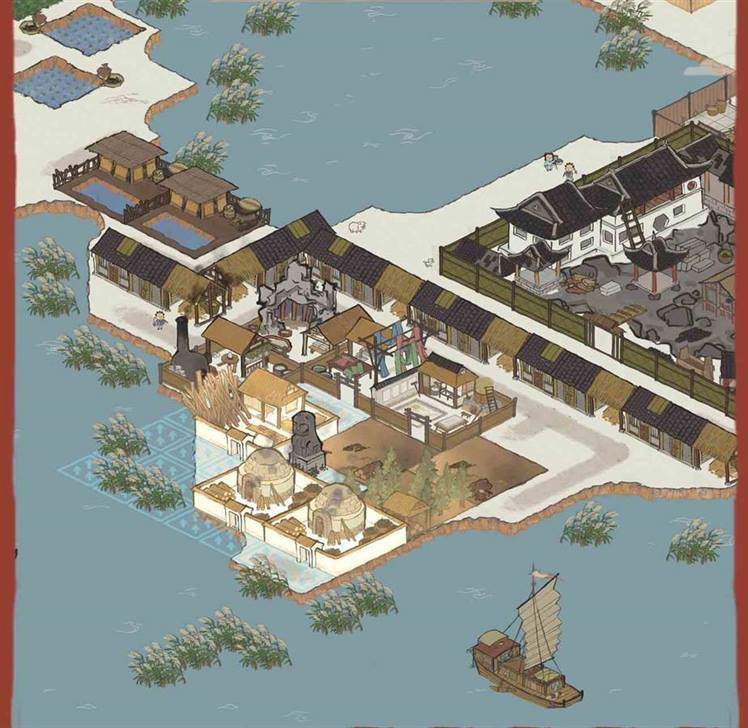 《江南百景图》海涌狸布局方法介绍