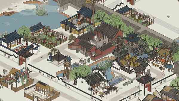 《江南百景图》钓鱼台完美布局方法介绍