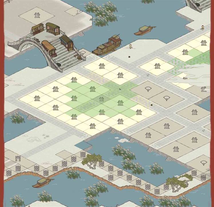 《江南百景图》通贵狸布局攻略图