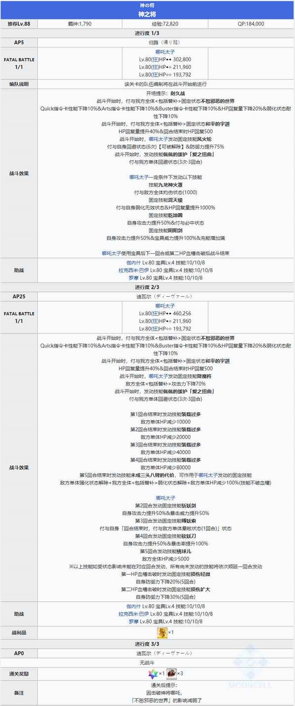 《FGO》创世灭亡轮回主线第十节攻略