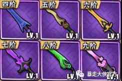 《暴走大侠》装备品阶分类介绍