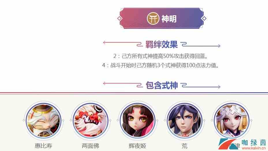 《阴阳师智走棋》羁绊效果大全