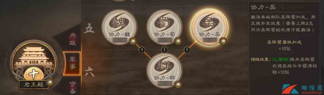 《三国志战略版》阵营兵种选择分析