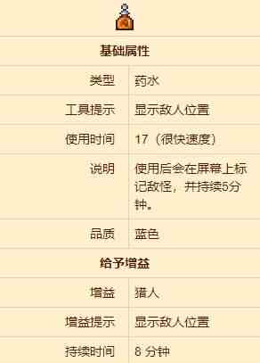 泰拉瑞亚狩猎药水怎么获得 狩猎药水合成方式分享