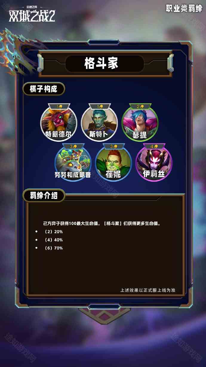 格斗家羁绊