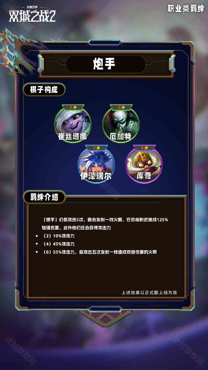 炮手羁绊