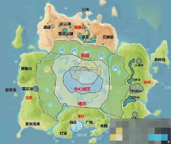 《心动小镇》小火烈鸟位置一览