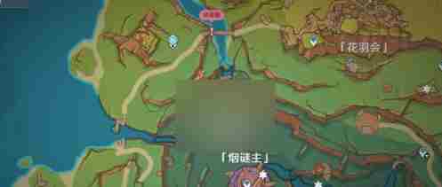 原神5.2烟谜主3个触摸门位置