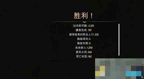 《庄园领主》结束目标介绍