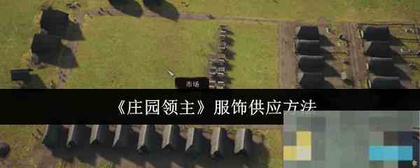 《庄园领主》服饰供应方法