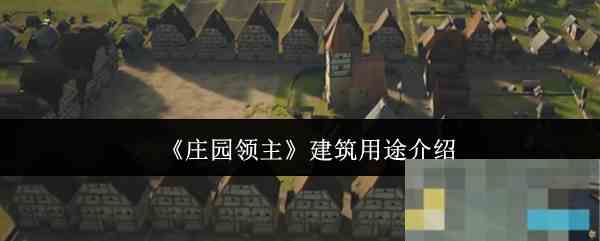 《庄园领主》建筑用途介绍