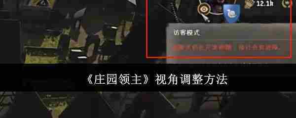 《庄园领主》视角调整方法