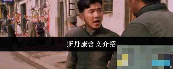 斯丹康含义介绍
