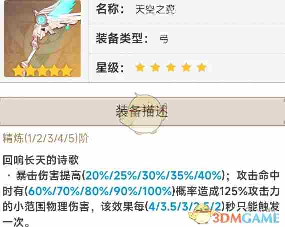 《原神》性价比最高的常驻5星武器介绍