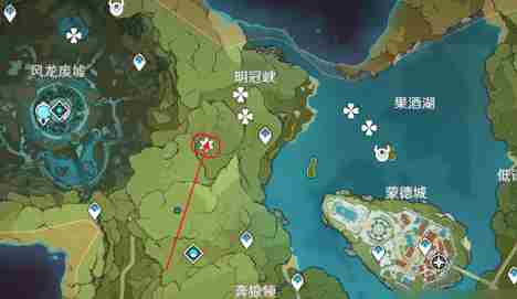 原神明冠峡特殊宝藏位置在哪 原神明冠峡特殊宝藏位置介绍