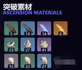 原神焚曜千阳怎么突破 图片材料需要哪些