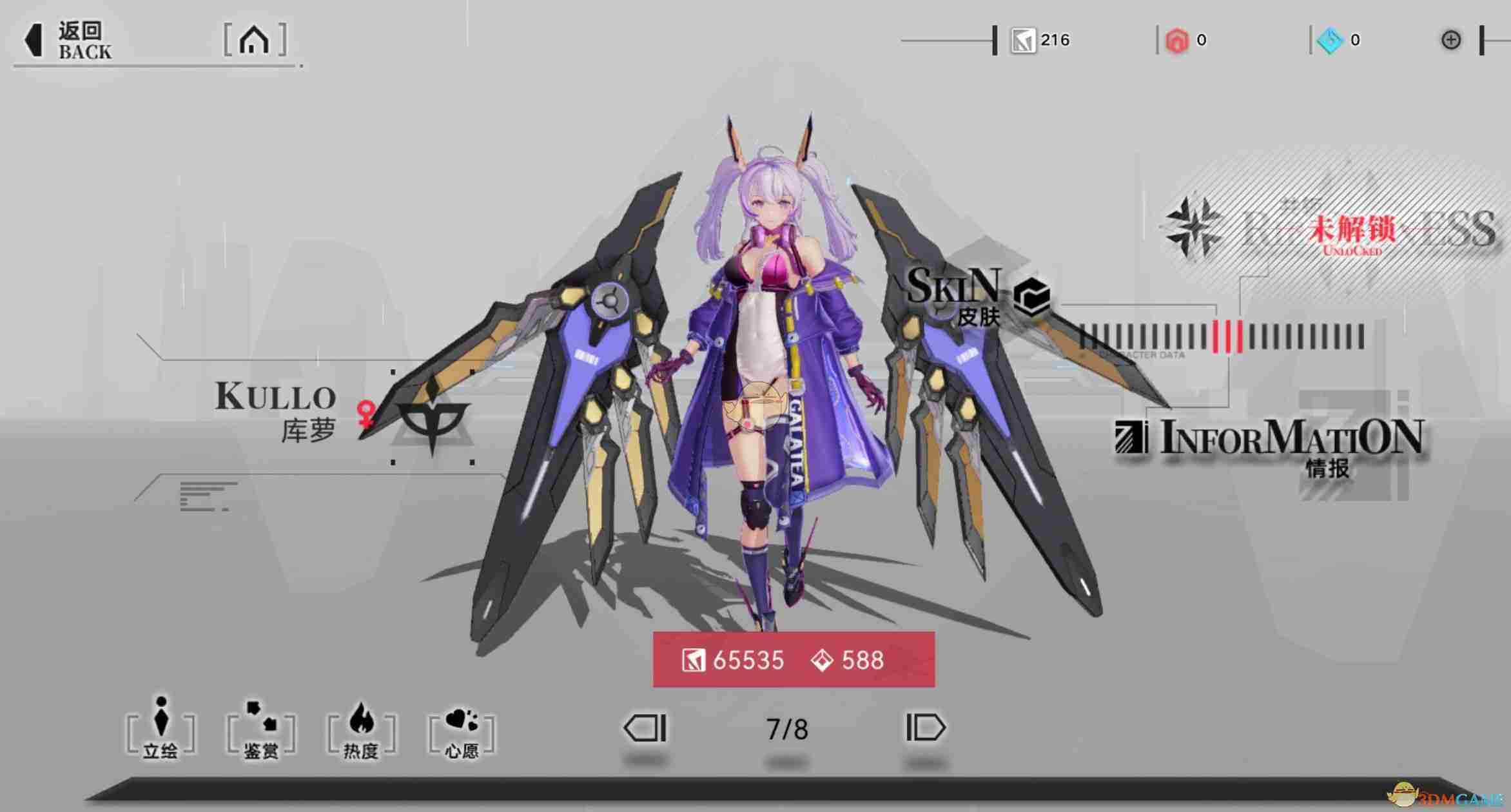 《重构阿塔提斯》库萝角色详情一览
