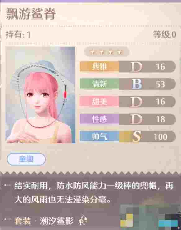 《无限暖暖》潮汐鲨影套装图鉴