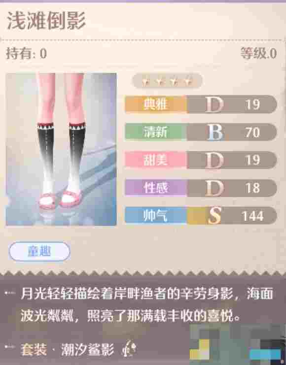《无限暖暖》潮汐鲨影套装图鉴
