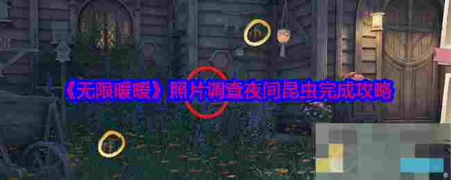 《无限暖暖》照片调查夜间昆虫完成攻略