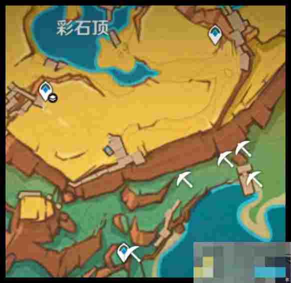 《原神》白栗栎木位置一览
