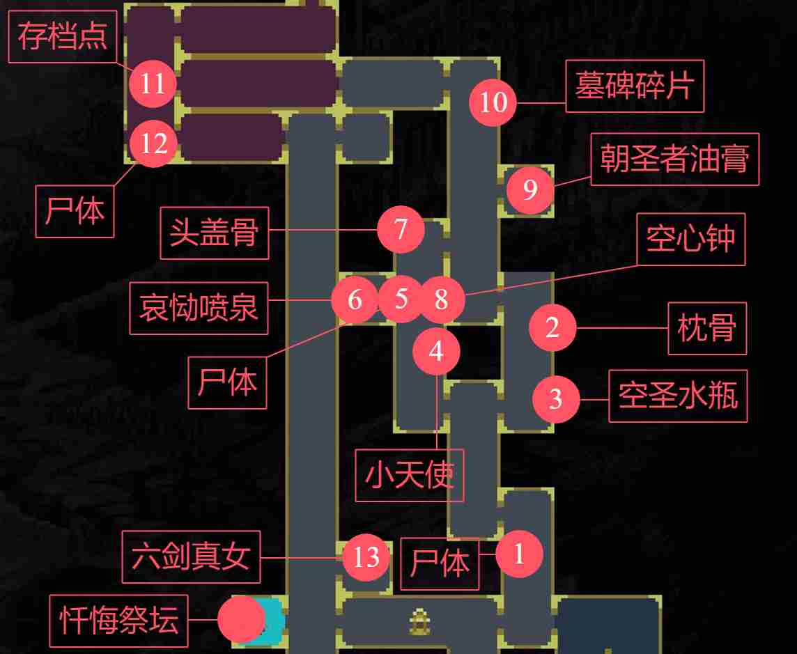 神之亵渎群峰墓地物品怎么收集 群峰墓地收集向流程攻略图17