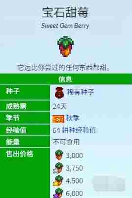 星露谷物语宝石甜莓流怎么玩 星露谷物语宝石甜莓流玩法攻略图3