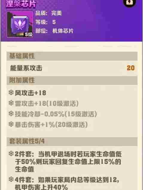 向僵尸开炮机甲芯片怎么搭配 向僵尸开炮机甲芯片搭配推荐图2