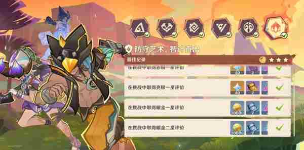 原神荣花竞捷之争荣花演武第六关怎么过 原神荣花竞捷之争荣花演武第6关攻略图1