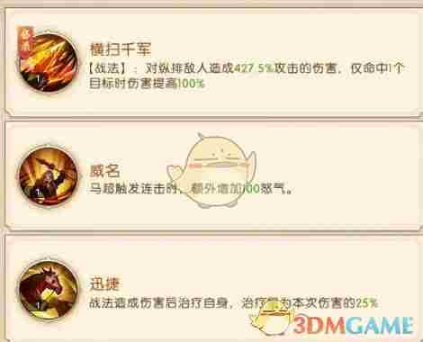 三国问鼎山河马超技能是什么 马超技能解析及定位图1