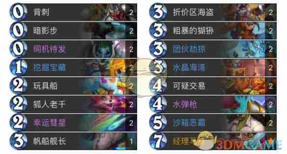 炉石传说翡翠梦境版本连击贼卡组有哪些 翡翠梦境版本连击贼卡组代码分享图1