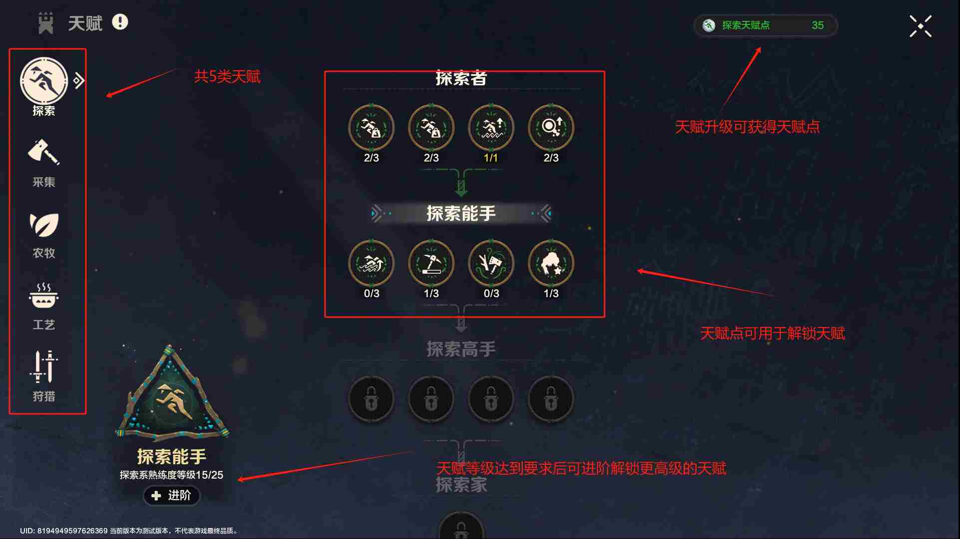 荒野起源角色怎么养成 角色养成攻略图11