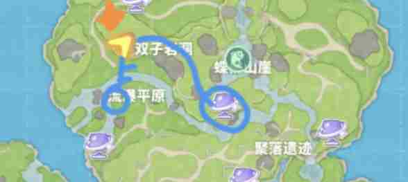 米姆米姆哈溪柳小岛钥匙宝箱在哪 米姆米姆哈溪柳小岛钥匙宝箱位置大全图3