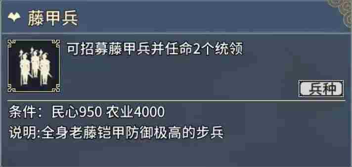 汉末霸业步兵有什么特殊兵种 步兵特殊兵种介绍图5